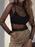 Floral Mock Neck Long Sleeve Mesh Top - Byyde