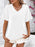 Mandy V-Neck Dropped Shoulder T-Shirt - Byyde