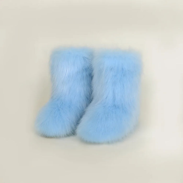 Thermal Fuzzy Platform Boots - Byyde