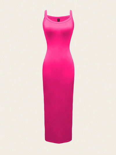 Scoop Neck Maxi Cami Dress - Byyde