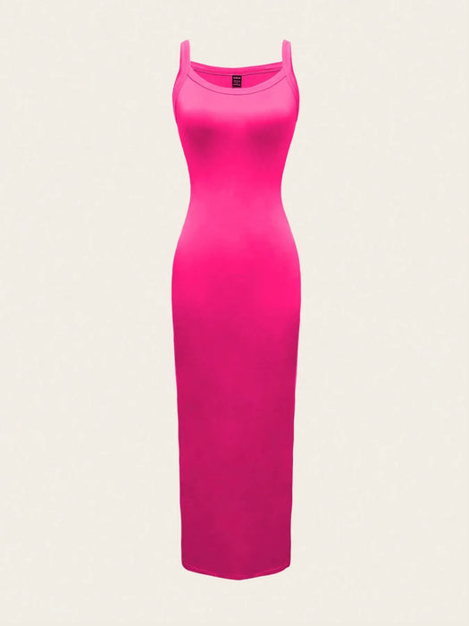 Scoop Neck Maxi Cami Dress - Byyde
