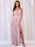 Halter Neck Irregular Mesh Dress - Byyde
