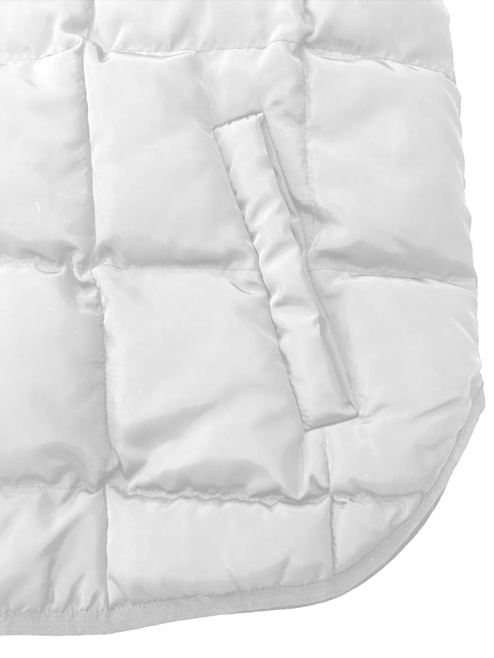 Pocketed Plaid Quilted Zip Up Winter Coat - Byyde
