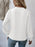 Surplice Smocked Lantern Sleeve Blouse - Byyde