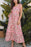 Floral Lace Tied Strap Square Neck Dress with Pockets - Byyde