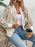 Lace Baseball Collar Zip Up Jacket - Byyde