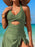Cutout Printed Halter Neck One-Piece Swimwear - Byyde