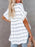 Full Size Oversized Notched Casual Shirt Plus Size - Byyde