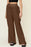 Double Take Full Size Texture Drawstring Wide Leg Pants - Byyde