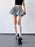 Striped Bubble Hem Casual Shorts - Byyde