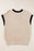 Textured Knit Sweater with Contrast Trim Details - Byyde