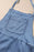 Square Neck Denim Overalls with Pockets - Byyde