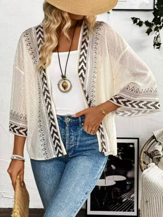 Open Front Kimono Cardigan - Byyde