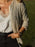 Sequin Zip Up Long Sleeve Jacket - Byyde