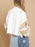 Distressed Striped Long Sleeve Denim Jacket - Byyde