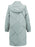 Long Sleeve Longline Hooded Winter Coat with Pockets - Byyde
