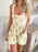 Devine Flower Wide Strap Overalls with Pockets - Byyde
