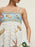 Printed Square Neck Maxi Cami Dress - Byyde