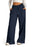 Full Size Drawstring Relaxed Fit Wide Leg Pants Plus Size - Byyde