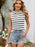 Striped Round Neck Tank - Byyde