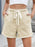 Drawstring Wash Denim Shorts - Byyde