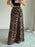 Leopard Print High-Waisted Maxi Skirt - Byyde