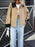 Color Block Button-Up Casual Jacket - Byyde
