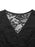 Lace Long Sleeve V-Neck Bodysuit - Byyde