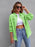 Distressed Drop Shoulder Denim Jacket - Byyde