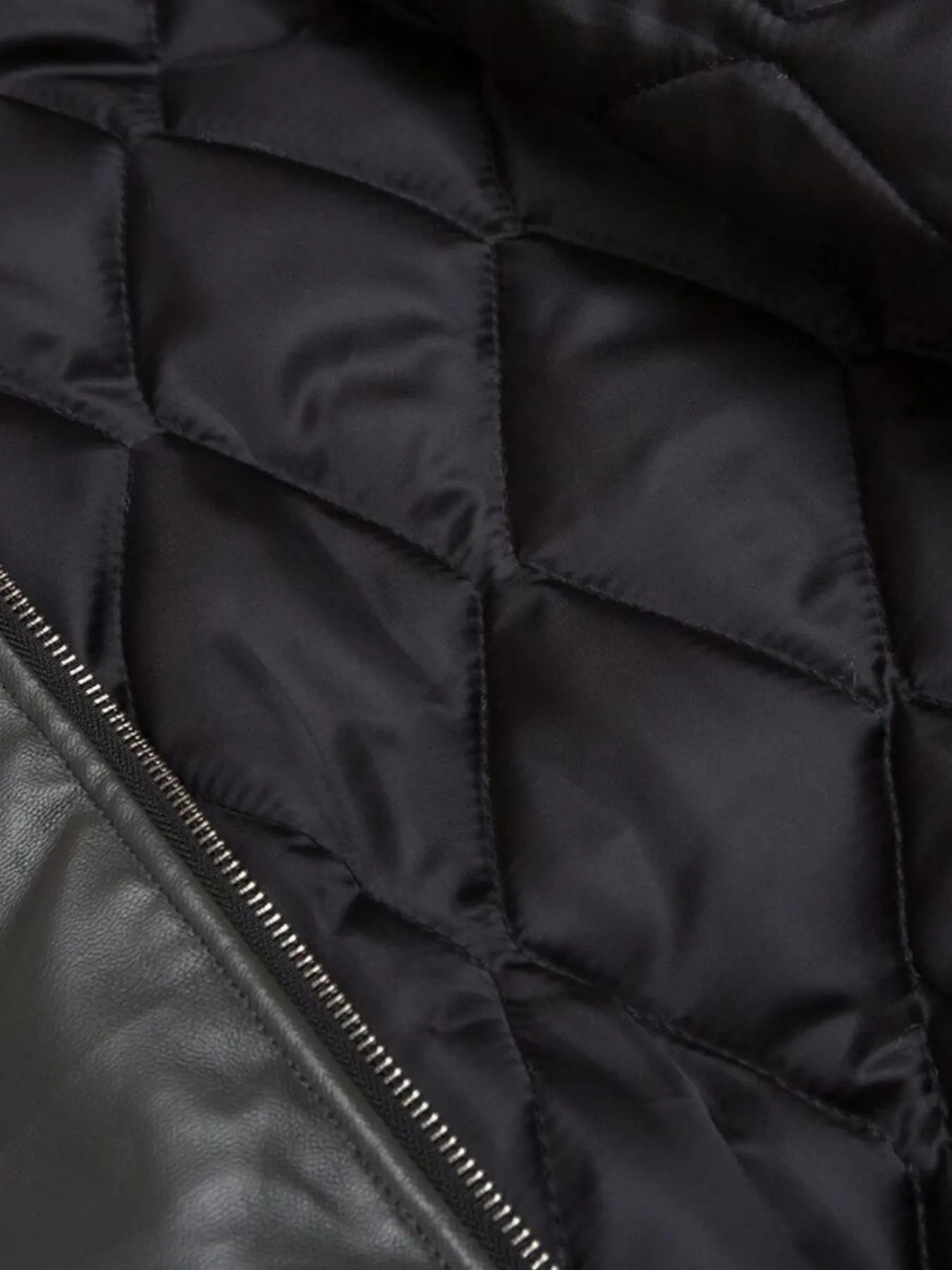 Men's Faux Fur Hooded Contrast Bomber Jacket - Byyde