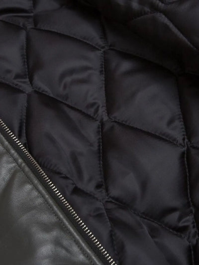 Men's Faux Fur Hooded Contrast Bomber Jacket - Byyde