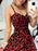Full Size Leopard Print Spaghetti Strap Maxi Dress Plus Size - Byyde