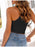 Full Size Ribbed Scoop Neck Cropped Tank Top Plus Size - Byyde