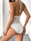 Lace Halter Neck Bodysuit - Byyde