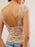 Lace Cap Sleeve Ruched T-Shirt - Byyde
