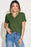 Basic Bae Full Size V-Neck High-Low T-Shirt - Byyde