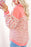 Striped Johnny Collar Long Sleeve Sweatshirt - Byyde