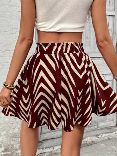 High Waist Drawstring Shorts - Byyde
