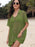 Hollow Out Collared Neck Cover-Up - Byyde