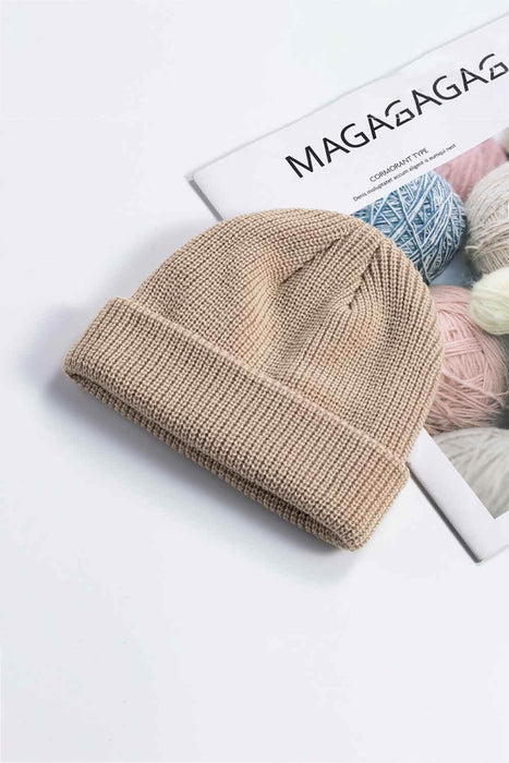 Cozy Rib-Knit Cuff Beanie - Byyde