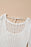Hollow Out Bell Sleeve Drawstring Knit Cover Up Dress - Byyde