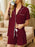 Button Up Short Sleeve Top and Shorts Lounge Set - Byyde