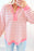 Striped Johnny Collar Long Sleeve Sweatshirt - Byyde