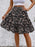 Floral Print Midi Skirt - Byyde
