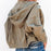 Hooded Dropped Shoulder Denim Jacket - Byyde