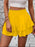 Ruffle Layered High Waist Casual Skort - Byyde