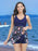 Printed Wide Strap Two-Piece Swim Set - Byyde