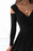 Slit Surplice Long Sleeve Maxi Dress - Byyde