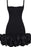 Ruched Square Neck Sleeve Mini Dress - Byyde
