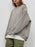 Round Neck Dropped Shoulder Long Sleeve Sweatshirt - Byyde